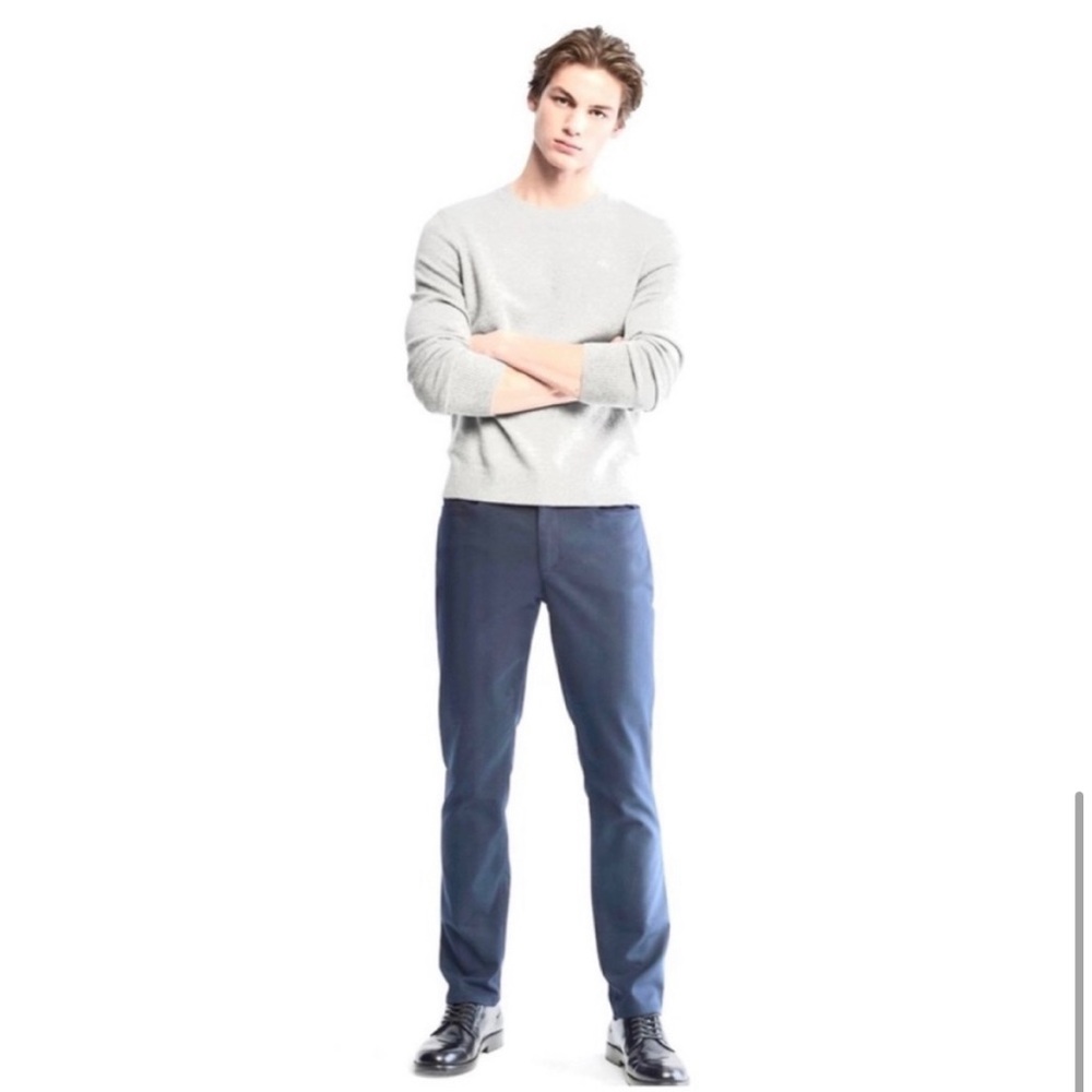 NWT Calvin Klein Slim Straight 5 pocket Rich Navy 601 pant Size 32/30